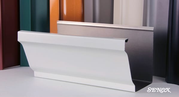 We offer over 30 different gutter colors for you to choose from