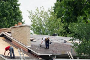 recycling asphalt shingles is an important task when renovating a roof