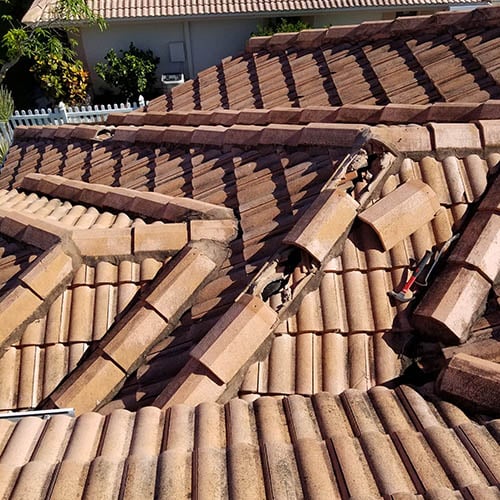 The Roof Guys in he villages fl tile roof leak repair