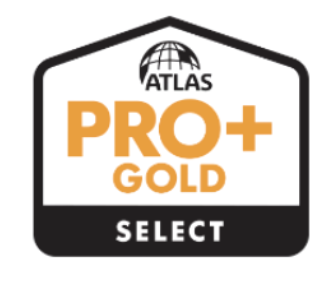 the roof guys Atlas Pro Gold Badge